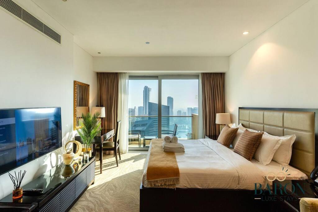 Appartamento Stunning Studio Jw Marriott Marina Dubai Esterno foto